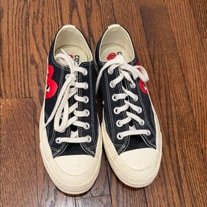 COMME des GARÇON conserves play sneakers.